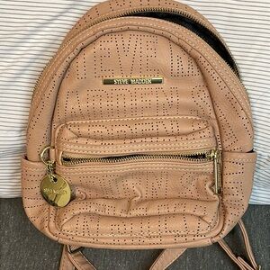 Mini pink Steve Madden backpack